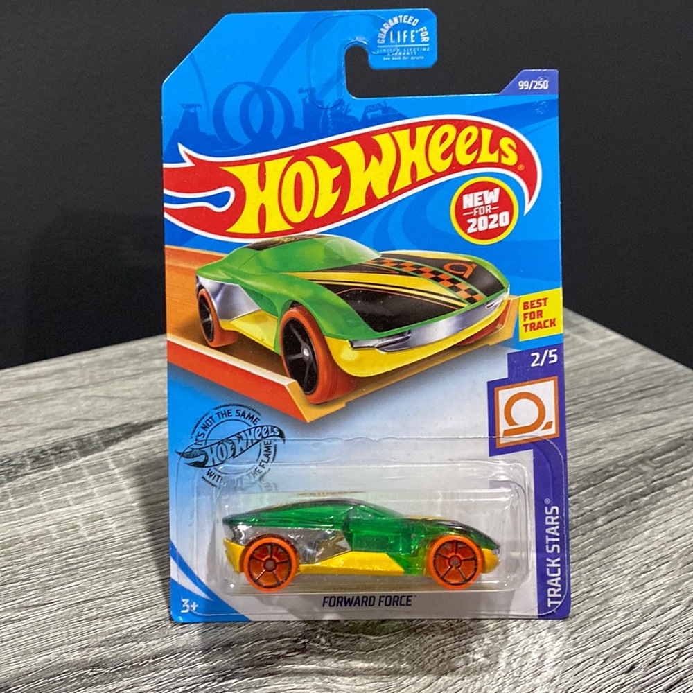 Hot Wheels | Track Stars #2 of 5: Forward Force Car - 1:64 Scale Die Cast